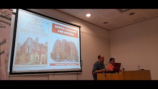 Presentació &quot;Edificis Catalans amb Història&quot; a la Biblioteca Josep Janés (L&#39;Hospitalet)