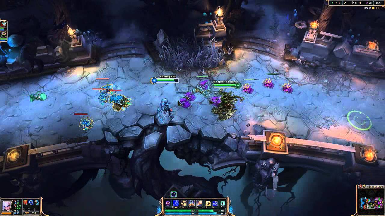 LoL Diana 3 v 3 Twisted Treeline Season 3