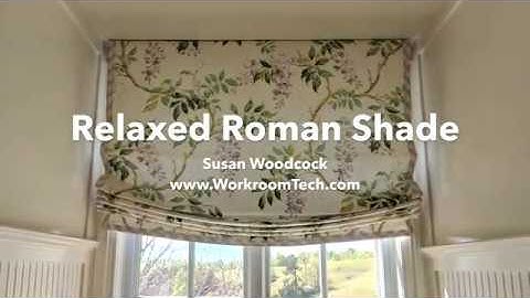 Demonstration of an Operable Relaxed Roman Shade