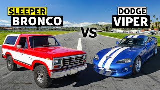 Twin Turbo Bronco vs Viper GTS \/\/ THIS vs THAT