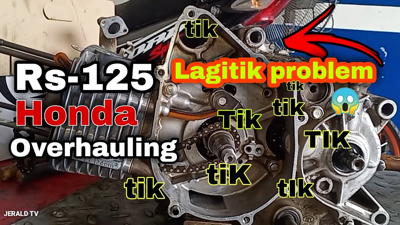 Rs 125 honda overhauling/ How to overhaul rs 125 honda step by step