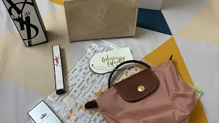 A little haul!! H&m , Zara , Uniqlo , Massimo Dutti , YSL , Longchamp !!