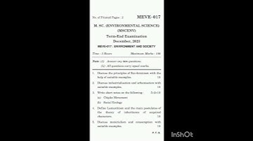 IGNOU/ MEVE-017 / TEE Dec. 2023 question paper/ like/ share/ subscribe