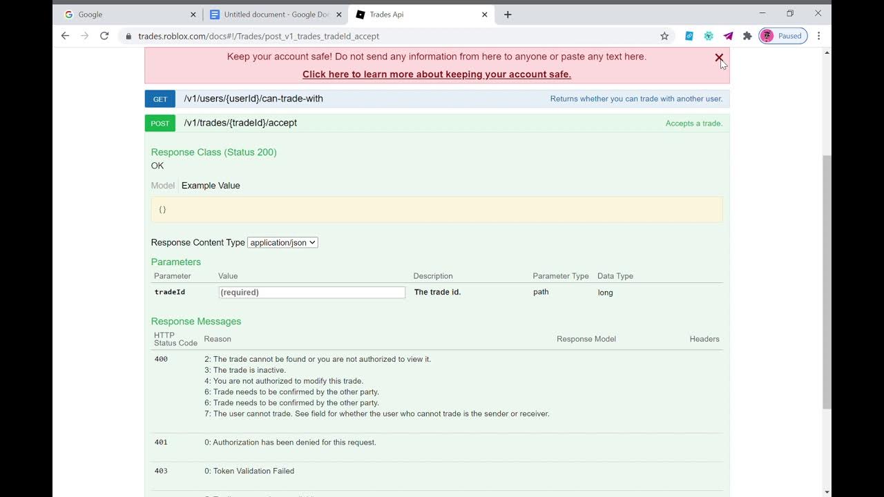 Auto accept trade //NEW AND IMPROVED// - YouTube
