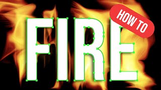 How To Create Fire Text Effect In Photoshop Tutorial  | Graphicxtras screenshot 3