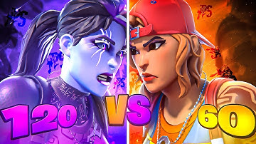 I Hosted A 60FPS vs 120FPS Console 1v1 Tournament...