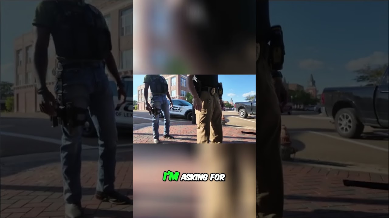 Cops Demand ID! Detained for Filming Near Truck on Wall Street #shorts