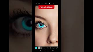 Eye Lens Editing Trick!! By PicsArt || urban editz #shorts screenshot 5