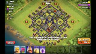 Clash of clans : farming prima del th 9