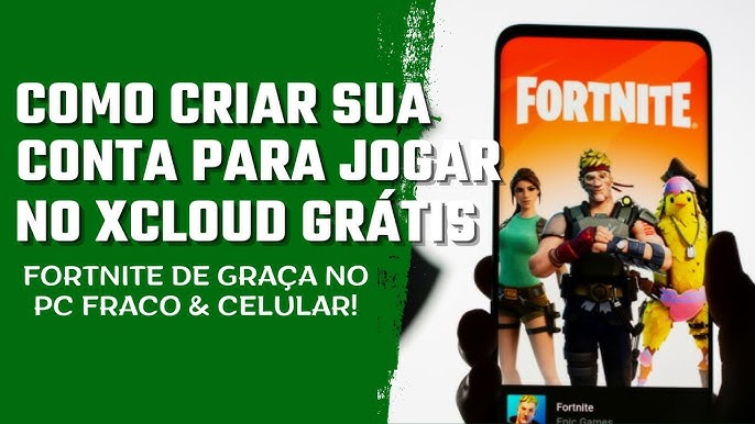 COMO JOGAR FORTNITE PELO CELULAR GRÁTIS, COMO JOGAR FORTNITE PELO XBOX CLOUD  #fortnite #xboxcloud 