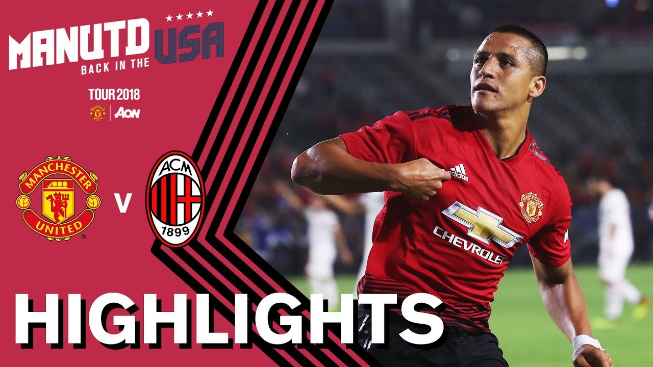 Manchester United 1 1 Ac Milan 9 8 All 26 Penalties Highlights Watch Tour 2018 Live On Mutv Youtube