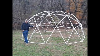 Geodesic Tunnel Dome with 0 Extensions