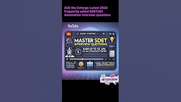 2024-coforge -Interview Questions asked for Automation QA JAVA |#qaautomation #qajobs #testengineer