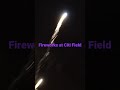 Fireworks at Citi Field after a Mets Game.