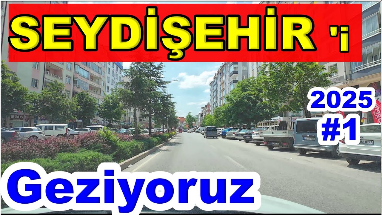 🚗 Seydişehir Araç Turu | Doğa, Tarih ve Şehir Tanıtımı 🌿 | Seydişehir Driving Tour with Voice Guide