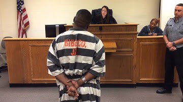 Video: Jailed suspect in Mercer player