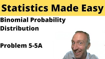 Statistics Module 5 - Binomial Probability Distribution - Problem 5-5A
