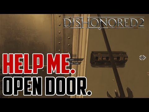 Dishonored 2 : How to Open the Dust District Black Market Door (Code/Combination Location)