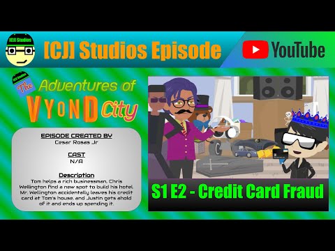Credit Card Fraud | The Adventures of Vyond City (S1 E2) | [CJ] Studios