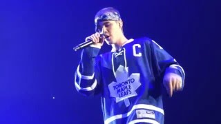 Justin Bieber &quot;Get Used To It&quot; Toronto Air Canada Centre night 1 May 18, 2016