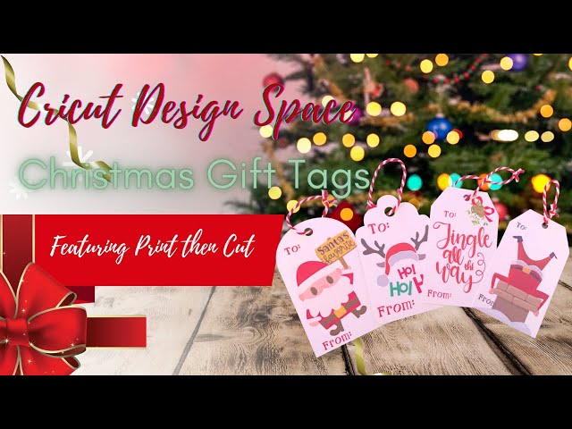 🎄 Christmas Acrylic Gift Tags With Cricut 