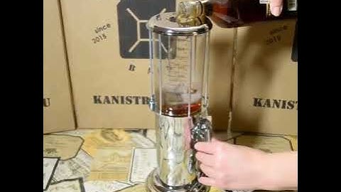 Bình châm tửu hình cây xăng cao cấp Bar Butler