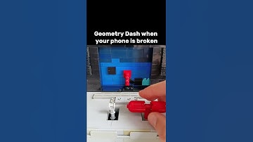 Geometry Dash in lego  #lego #geometrydash