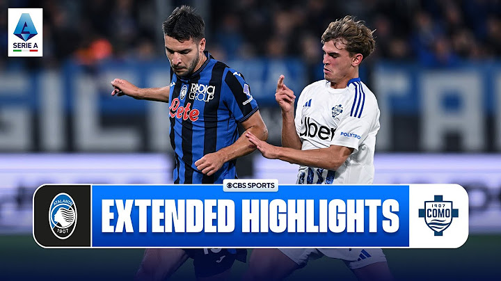 Atalanta vs. Como: Extended Highlights | Serie A | CBS Sports Golazo