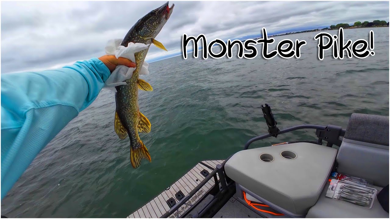 Catching Pike & Smallmouth Bass on Lake St. Clair | 