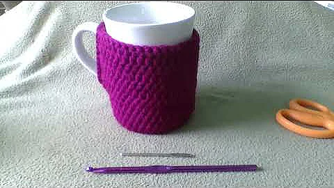 How to Make a Crochet Mug Cozy