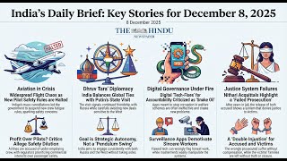 8 Dec 2025, Justice, Governance, Economy, Digital Rights, Aviation Safety &amp; Global Strategy