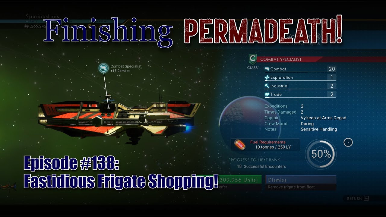 Finishing Permadeath! | Episode 138: Fastidious Frigate Shopping! | No Man's Sky 2021 | Prisms 3.5