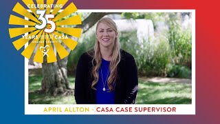 April Allton, CASA Case Supervisor | CASA-OC 2020 Year End Giving