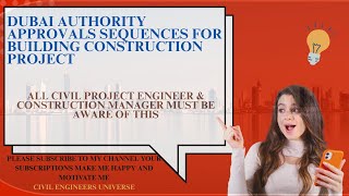 UAE AUTHORITY APPROVALS FOR CONSTRUCTION PROJECT
