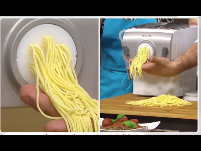 Making Pasta With the Philips Pasta Maker 