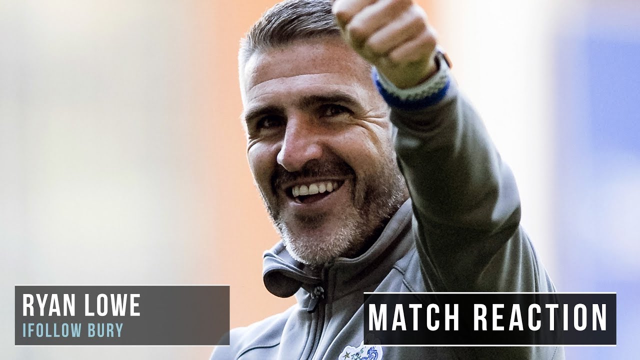 YouTube Teaser: Gaffer on the Grimsby Town win bury fc message board