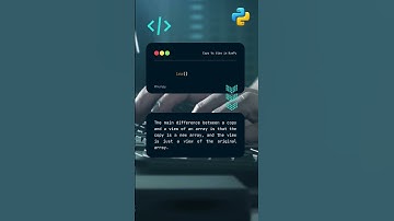 Copy Vs View in numpy #python #coding #googlecolab #numpy