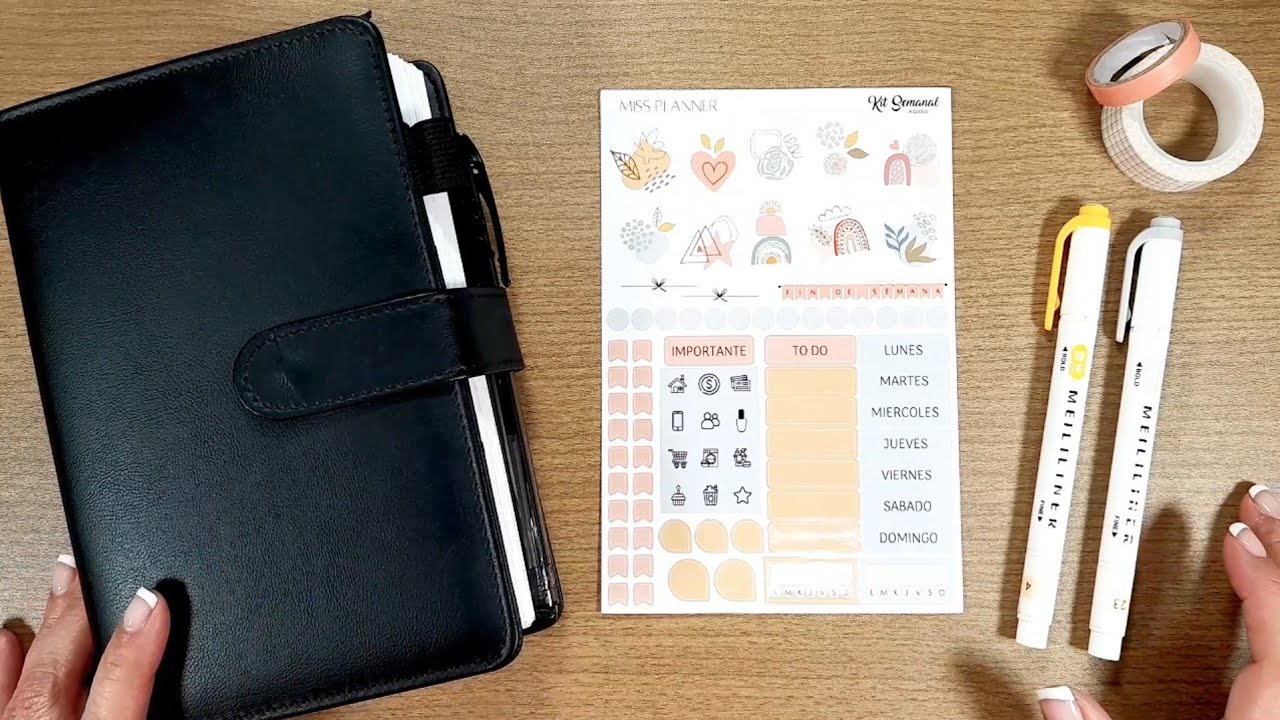 Semana 10 al 16 de Noviembre en mi Agenda A6 / Miss Planner