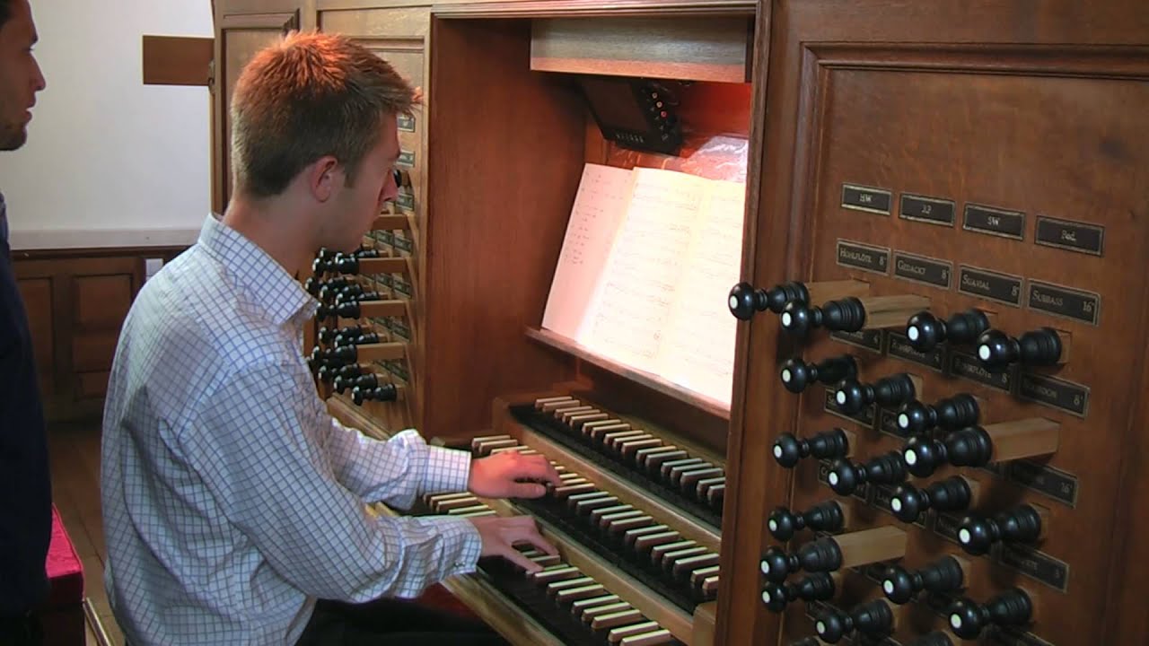Jeremy Cole (Organ Scholar) plays Bach Ricercare à 6, BWV 1079