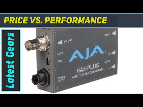 AJA HA5-Plus HDMI to 3G-SDI Mini-Converter: The Best HDMI