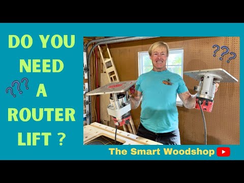 Is a Router Lift really Necessary?