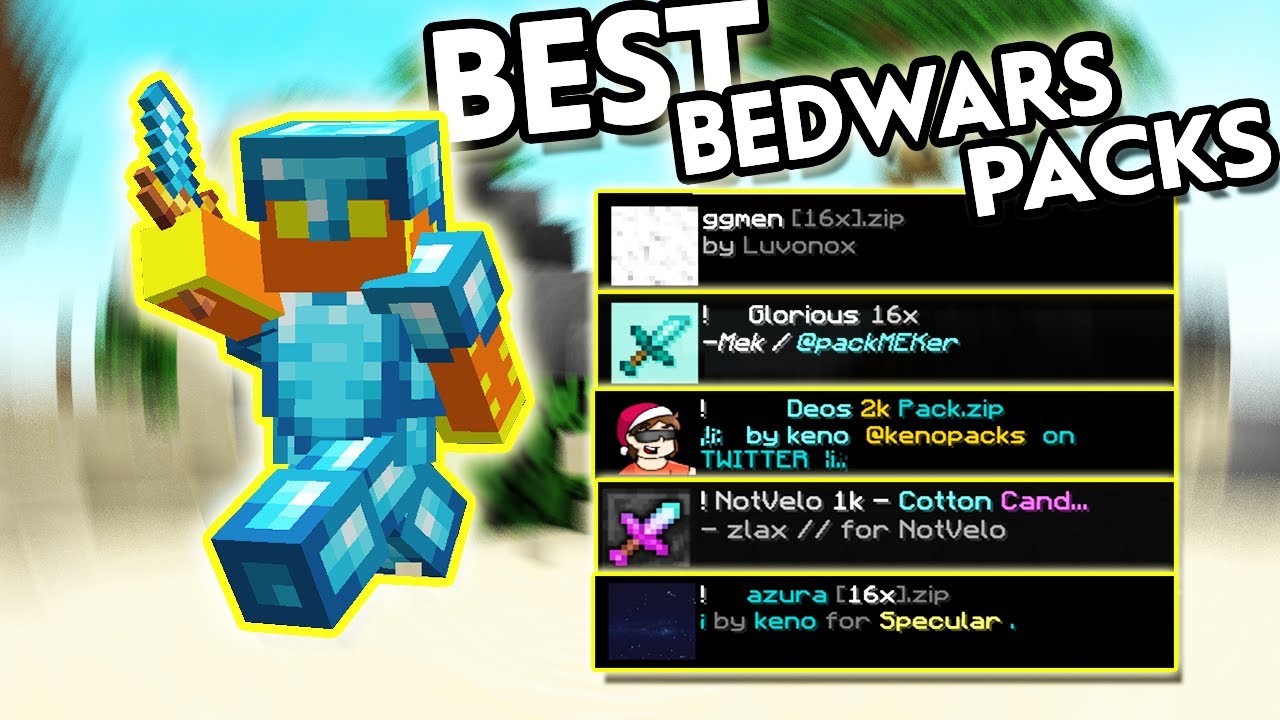 Top BEST Bedwars Texture Packs (1.8.9) - YouTube