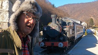 Bosnian man bought a real train 