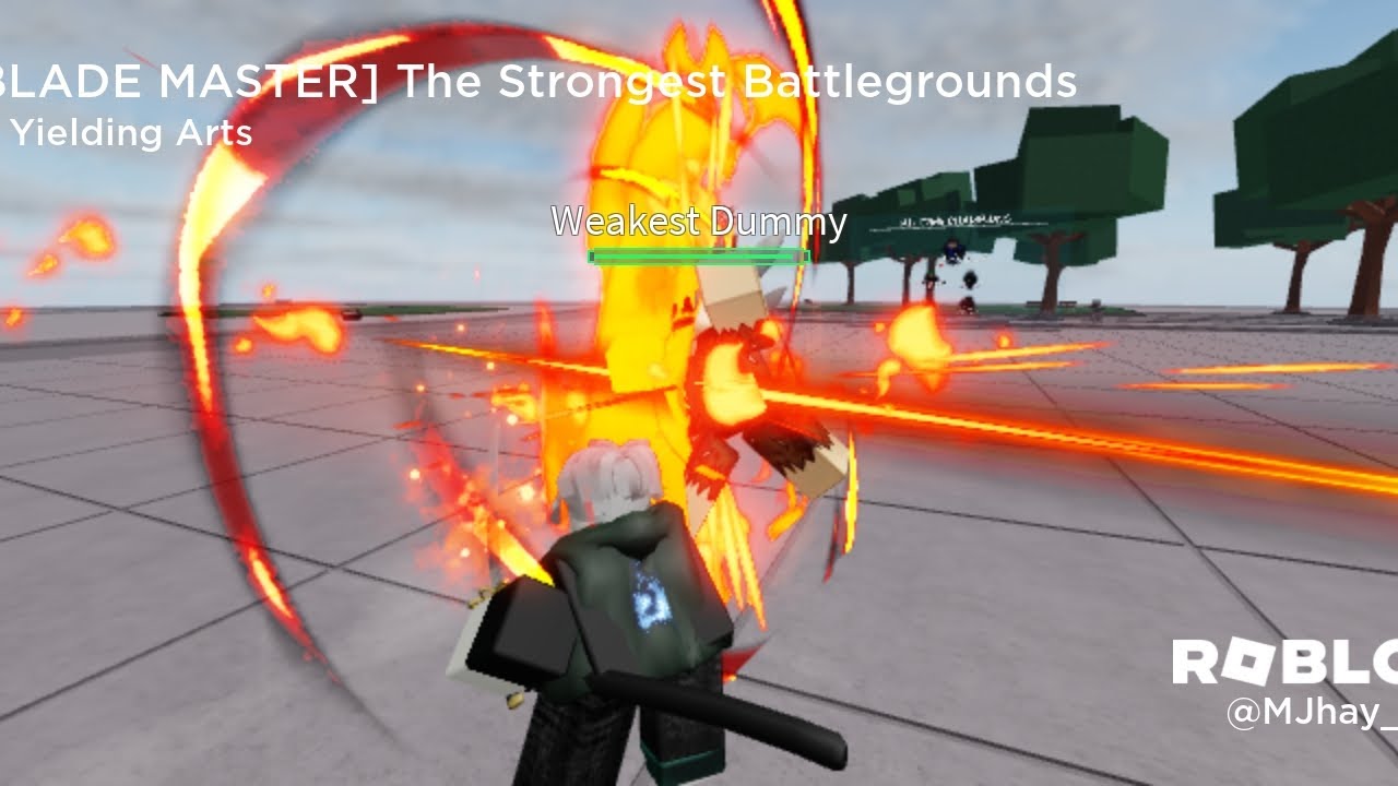 The Strongest Battlegrounds (BLADE MASTER) FREE! #mjhay_p2443 #roblox ...
