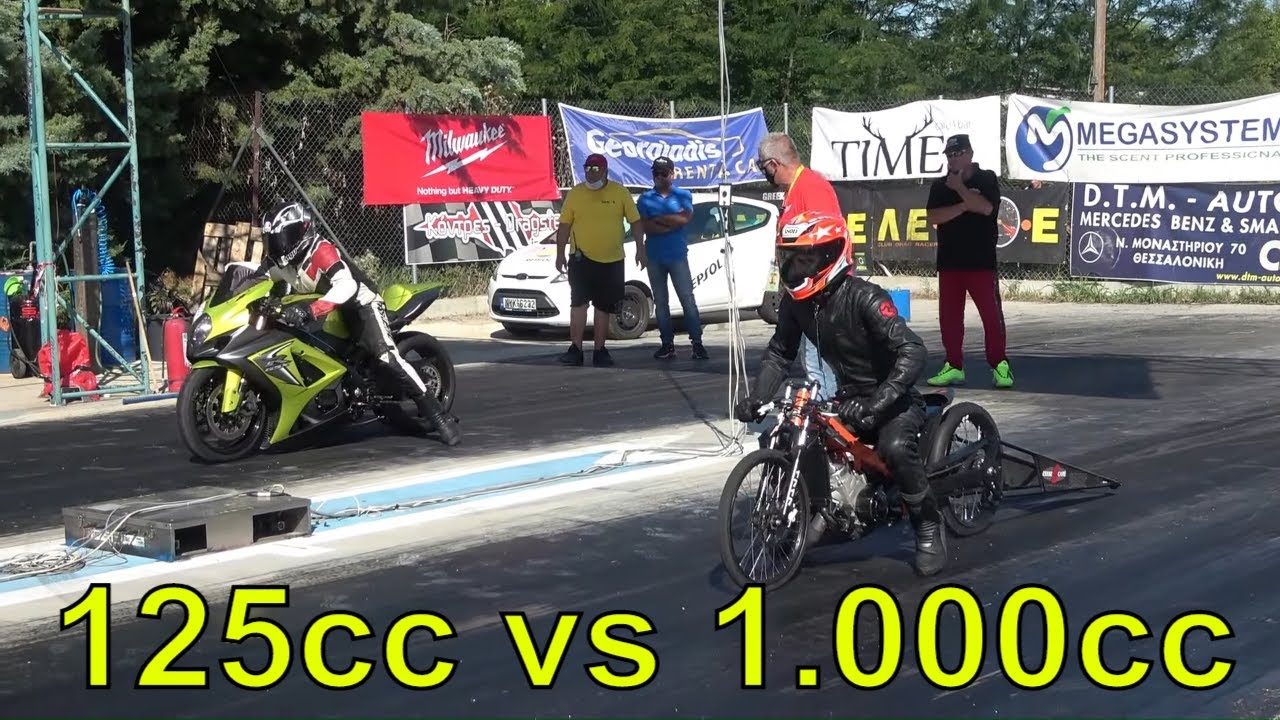 125cc vs 1000cc you dont expect this