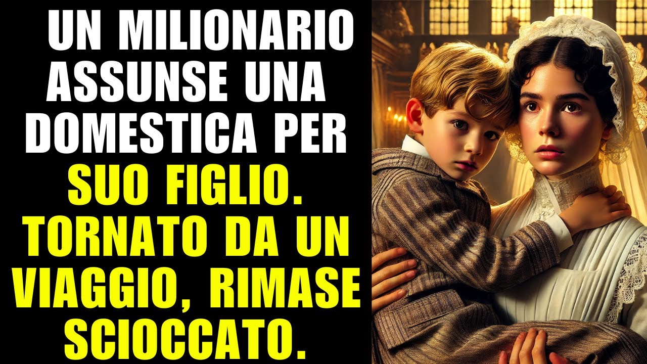 Un milionario assunse una domestica per suo figlio. Tornato da un ...