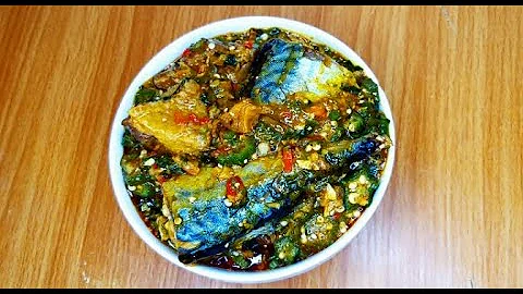 How To Make Nigerian Okro soup With Mackerel Fish.This recipe makes very delicious okro soup#okra