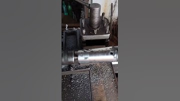 Lathe polisher shaft mein taper setting turning #lathe