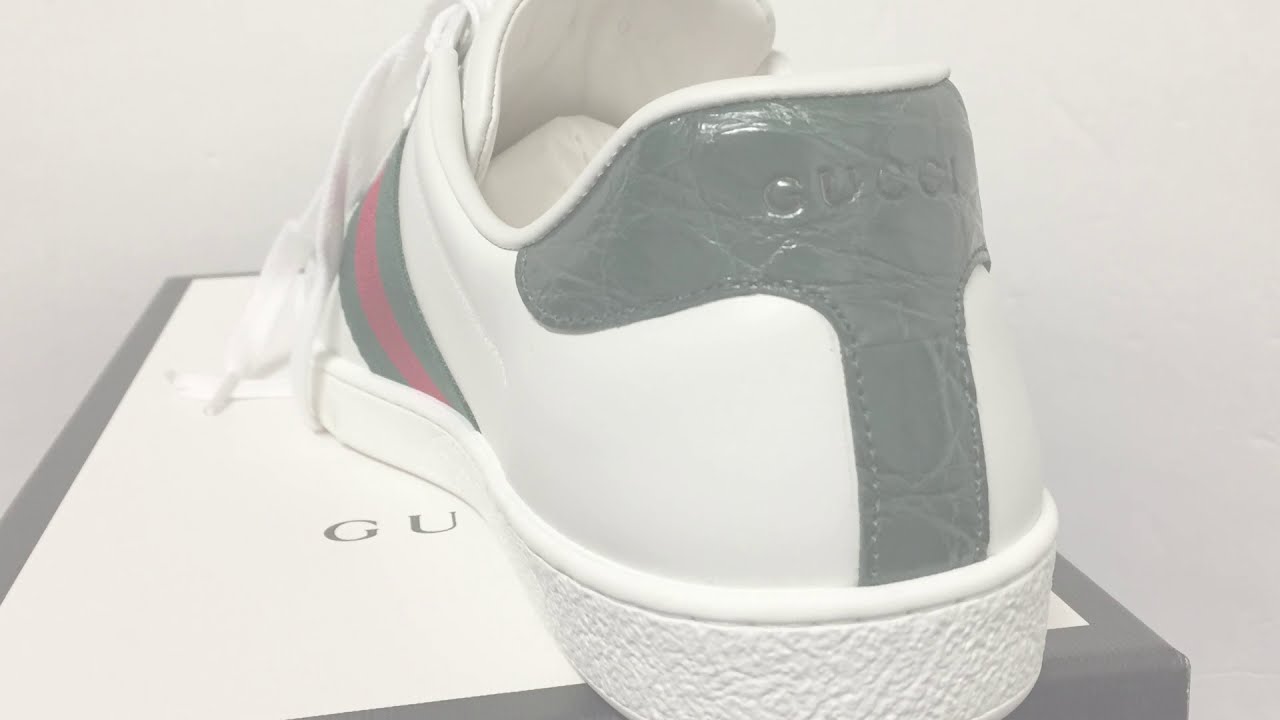 Gucci ace Unboxing ( neiman marcus ) on feet