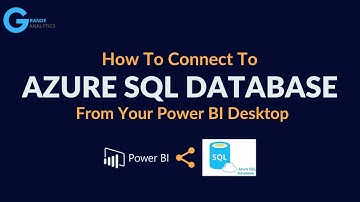Connect to Azure SQL Database using PowerBI Desktop